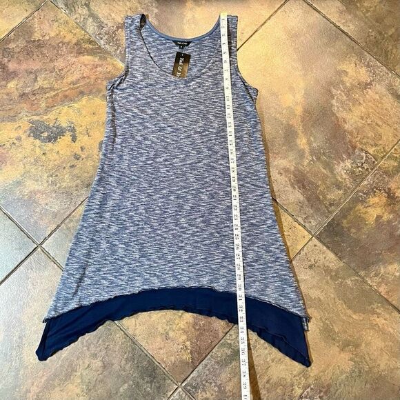 NWT Yak n Yeti Blue Tank Shark Tooth Dress Small - Picture 5 of 10